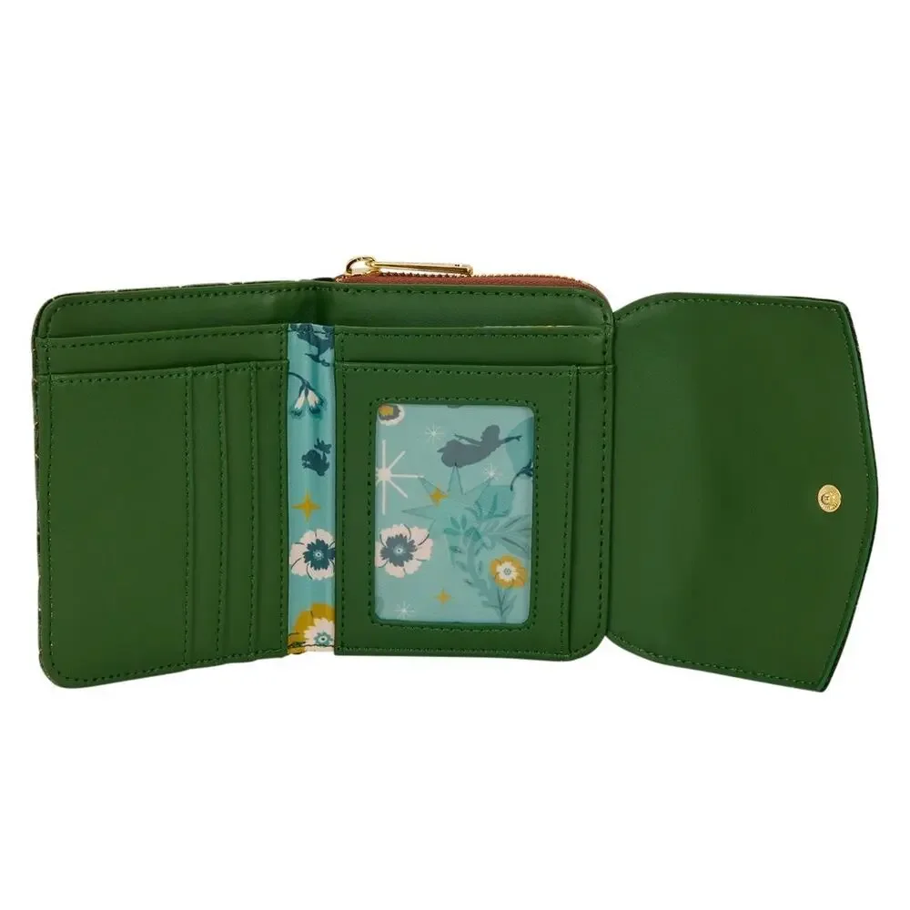 Loungefly Peter Pan Exclusive Quilted Wallet NWT